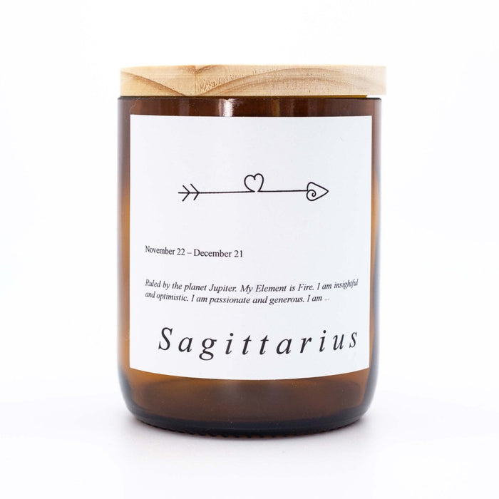 Zodiac Mid Soy Candle - Sagittarius - Winston and Finch